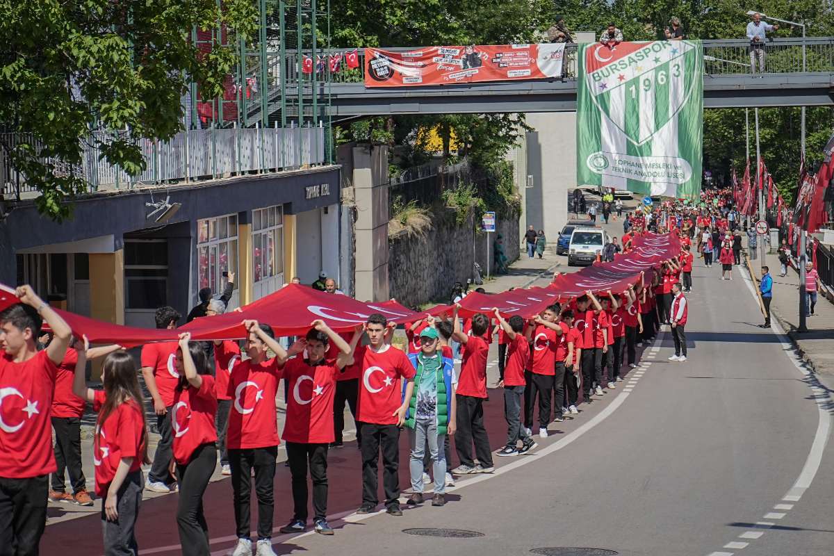 Bursa'da 19 Mayıs coşkusu