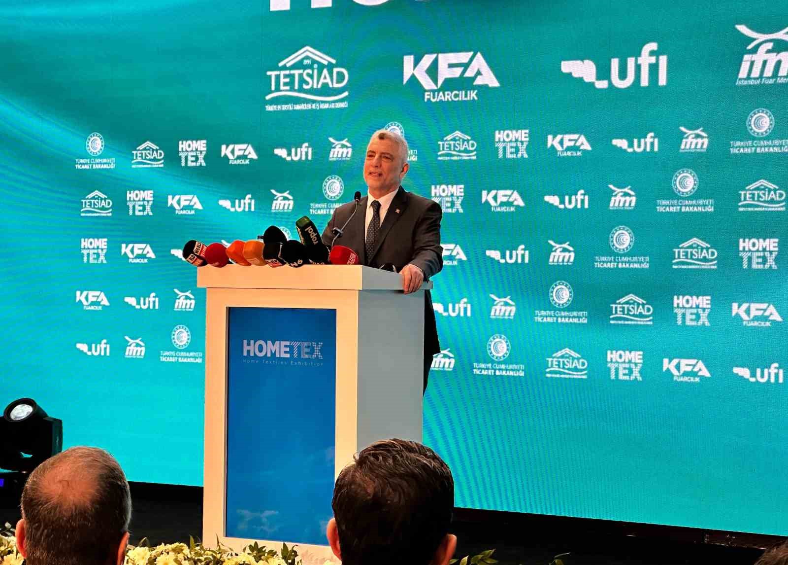 ‘Ev tekstilinde 2025 yılı ilk 4 ayında ihracat 950 milyon dolara ulaştı’