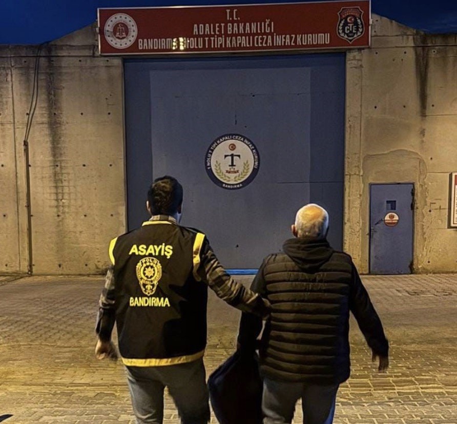 16 ayrı suçtan aranıyordu, Bandırma’da yakalandı