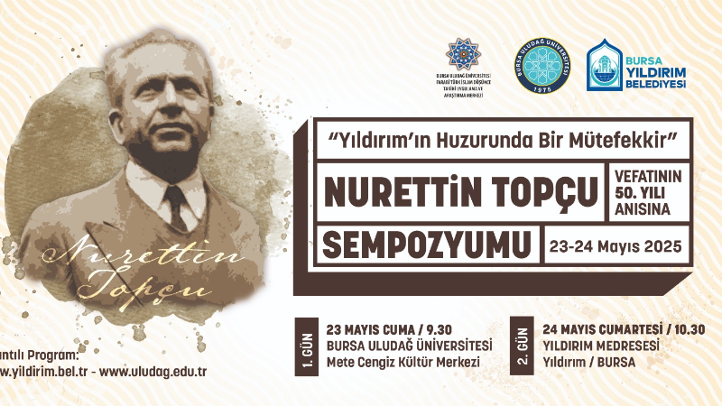 Yıldırım Belediyesi Nurettin Topçu'yu anıyor