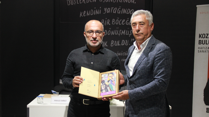 Ödüllü yazar Yavuz Ekinci Nilüfer’de okurlarıyla buluştu
