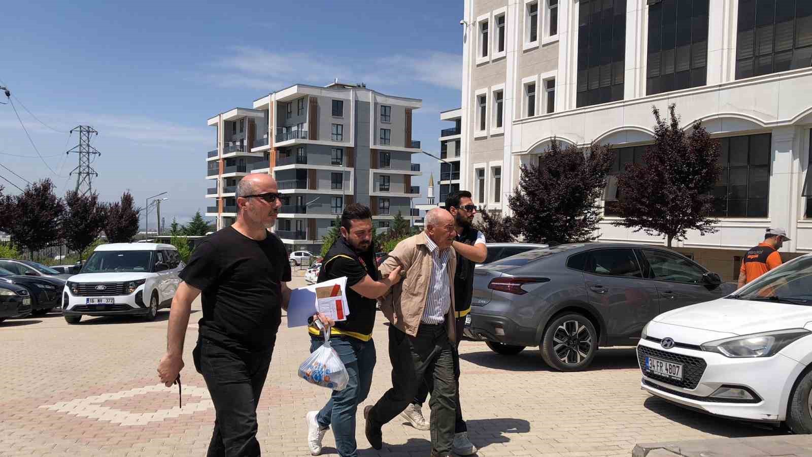 Gemlik‘teki cinayetin zanlısı adliyeye sevk edildi