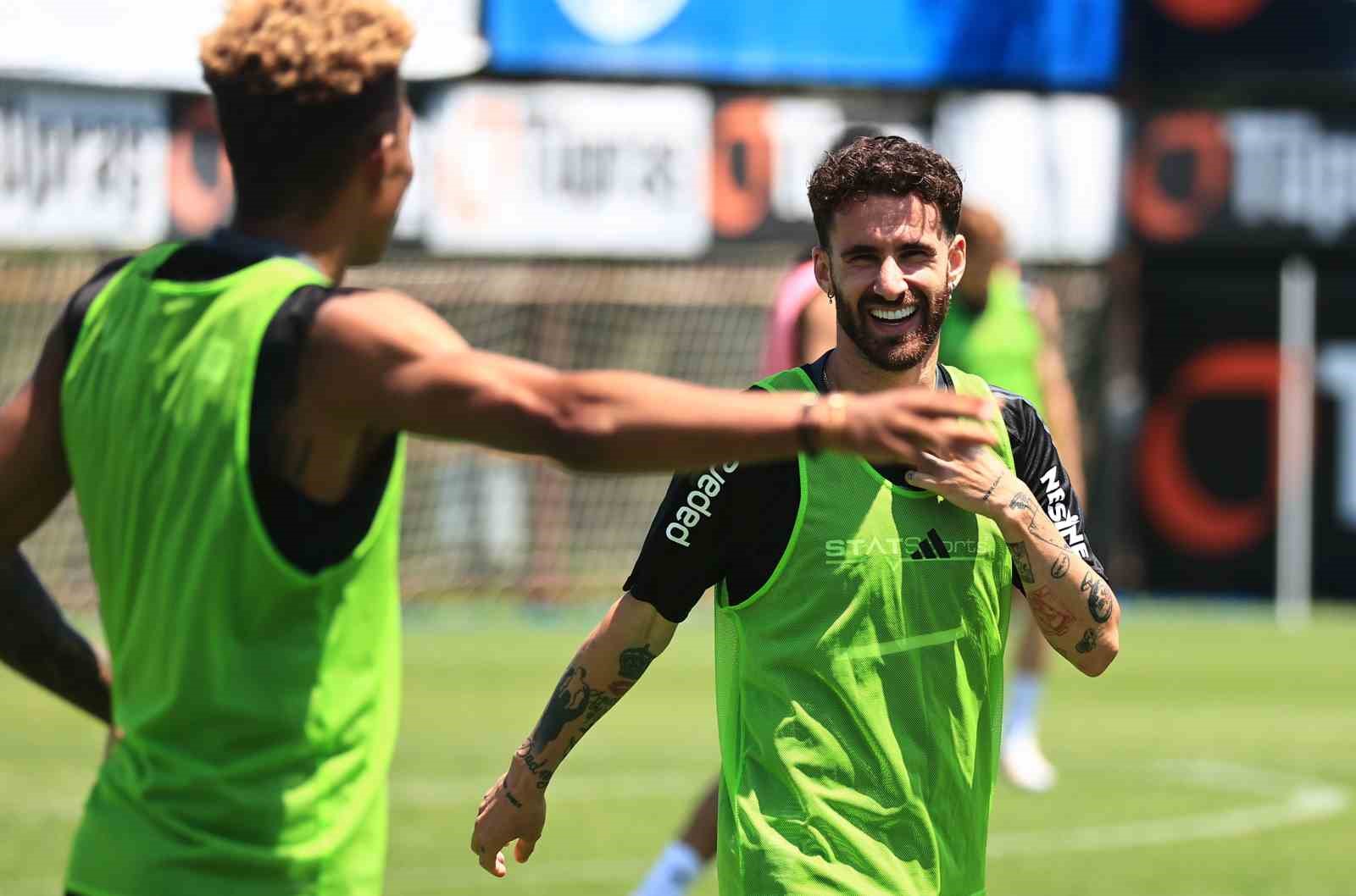 Beşiktaş, Rizespor maçının hazırlıklarını sürdürdü
