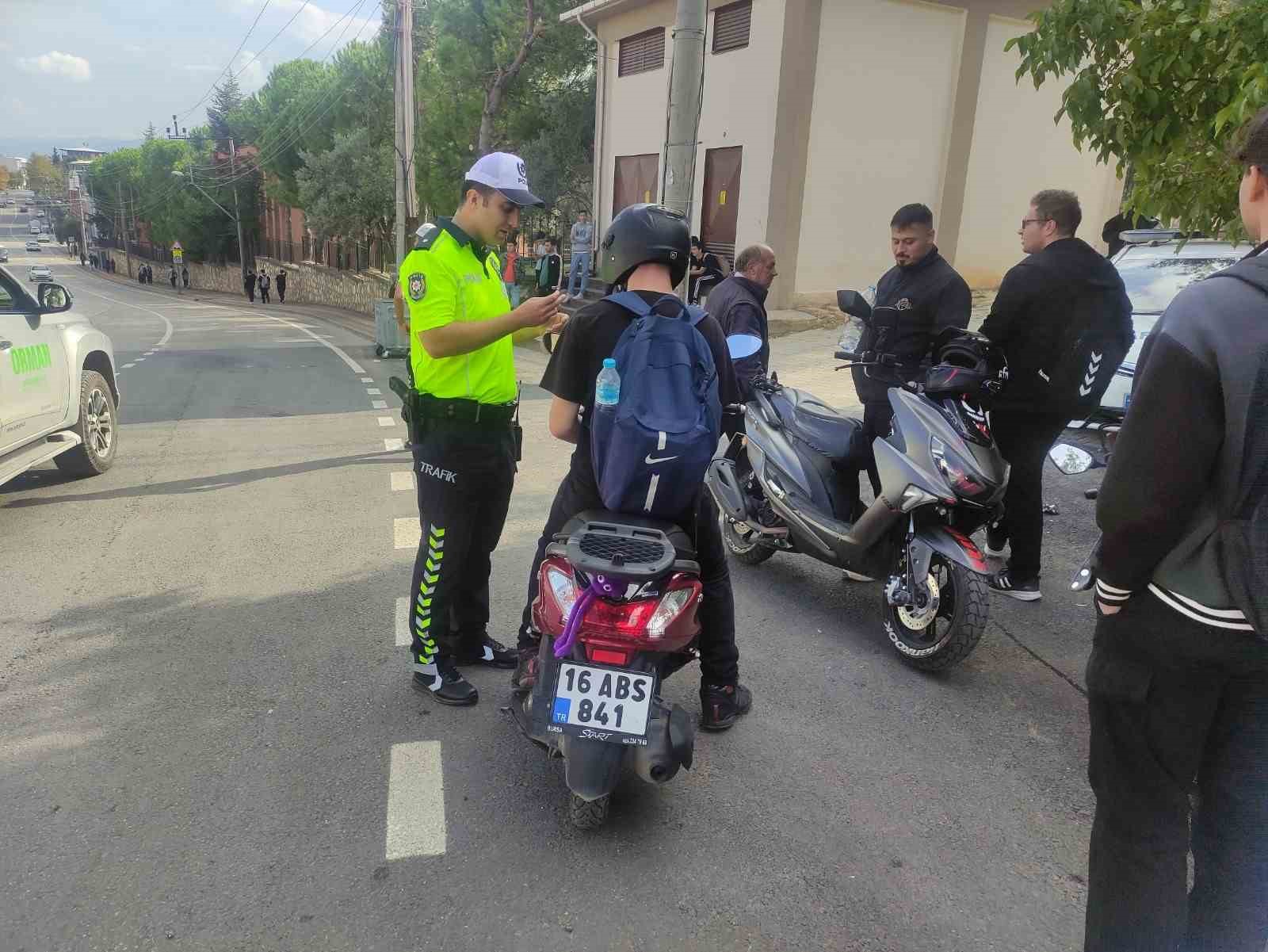 Orhangazi'de 10 bin motosiklet denetlendi, 9 milyon ceza kesildi