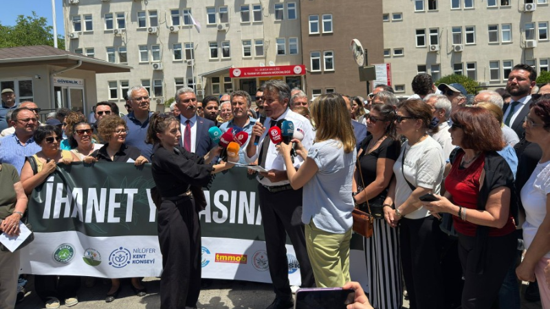 Zeytinlikleri maden sahasına çeviren yasa için Bursa ayakta!
