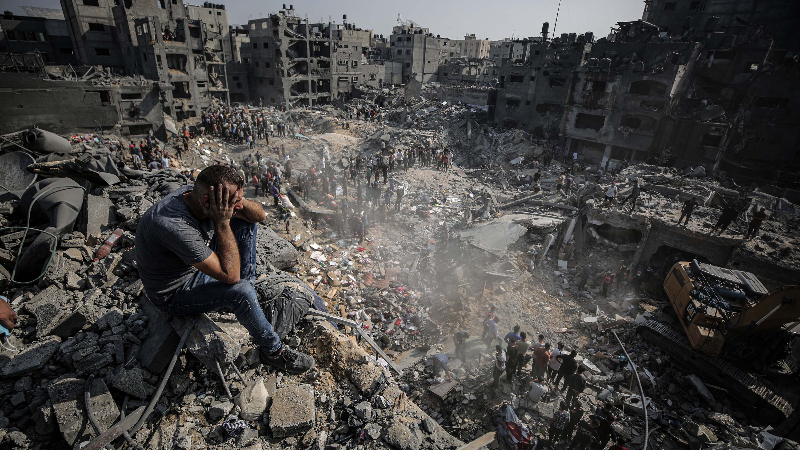 Gazze’de can kaybı 55 bin 998’e yükseldi