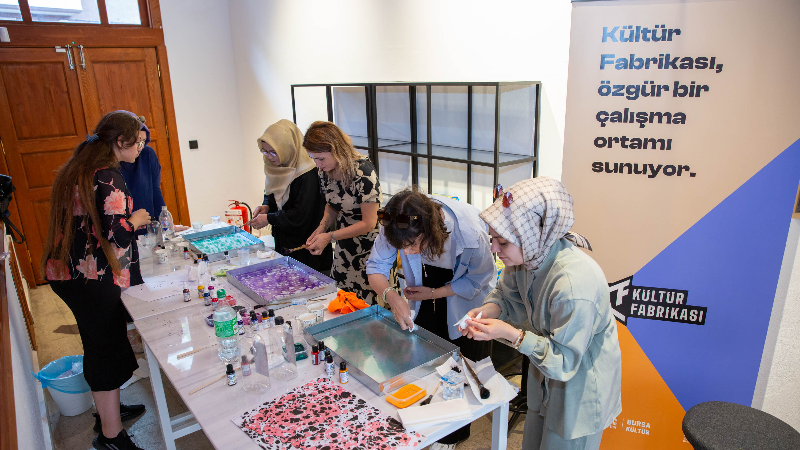Kültür Fabrikası’nda sanat atölyeleri başladı