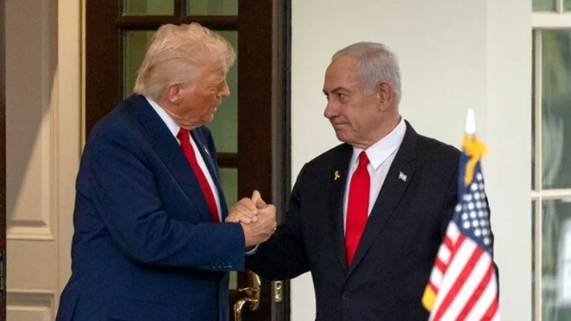 Netanyahu durmuyor!: Trump'tan "vur yetkisi" isteyecek!