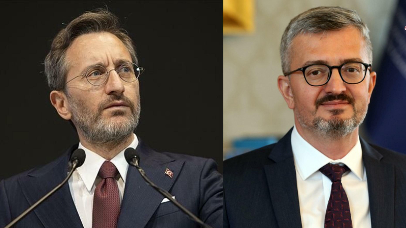 Fahrettin Altun gitti, Burhanetin Duran geldi