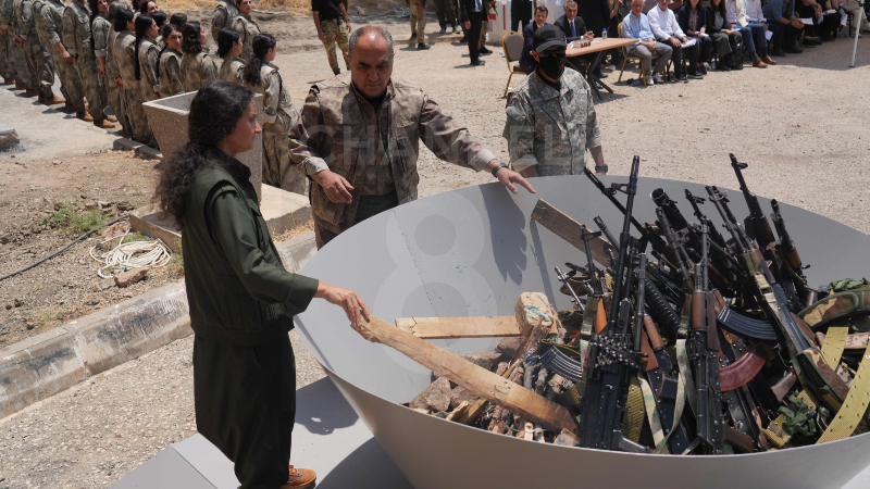 PKK silah bırakma sürecini başlattı
