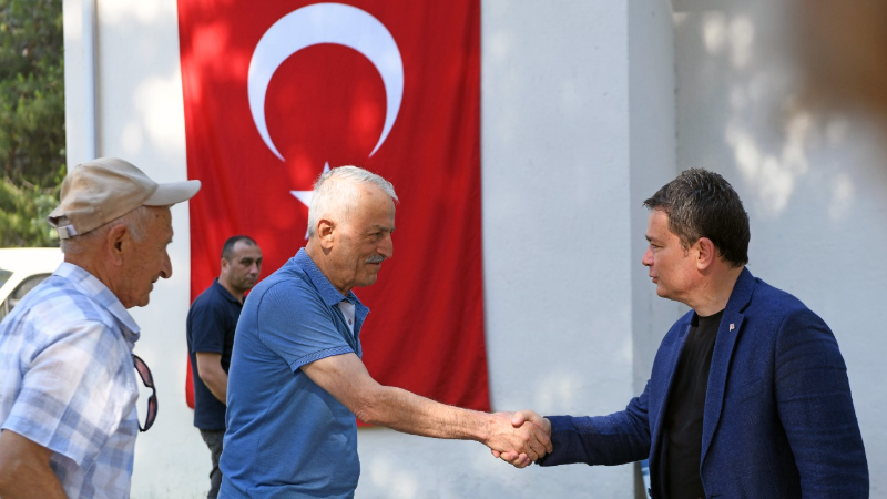 Başkan Erkan Aydın, mahalle buluşmalarını sürdürüyor