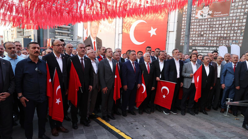 15 Temmuz Bursa’da törenlerle anıldı
