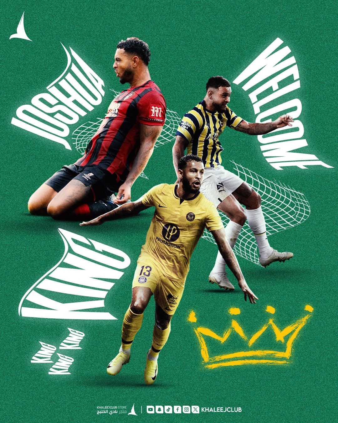 Joshua King, Al-Khaleej ile sözleşme imzaladı
