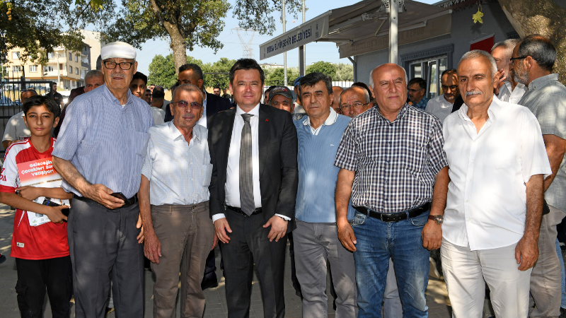 Erkan Aydın Güneştepe’de vatandaşla buluştu