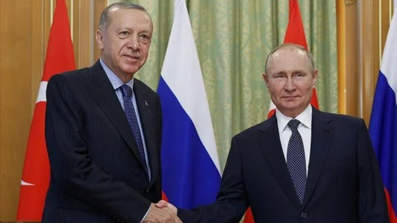 Cumhurbaşkanı Erdoğan, Rusya lideri Putin ile görüştü