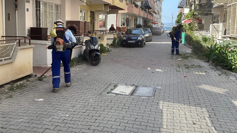 Gemlik Belediyesi’nden Kumla’da kapsamlı temizlik